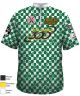 Keven Grid Chess Green Color Jersey Replica