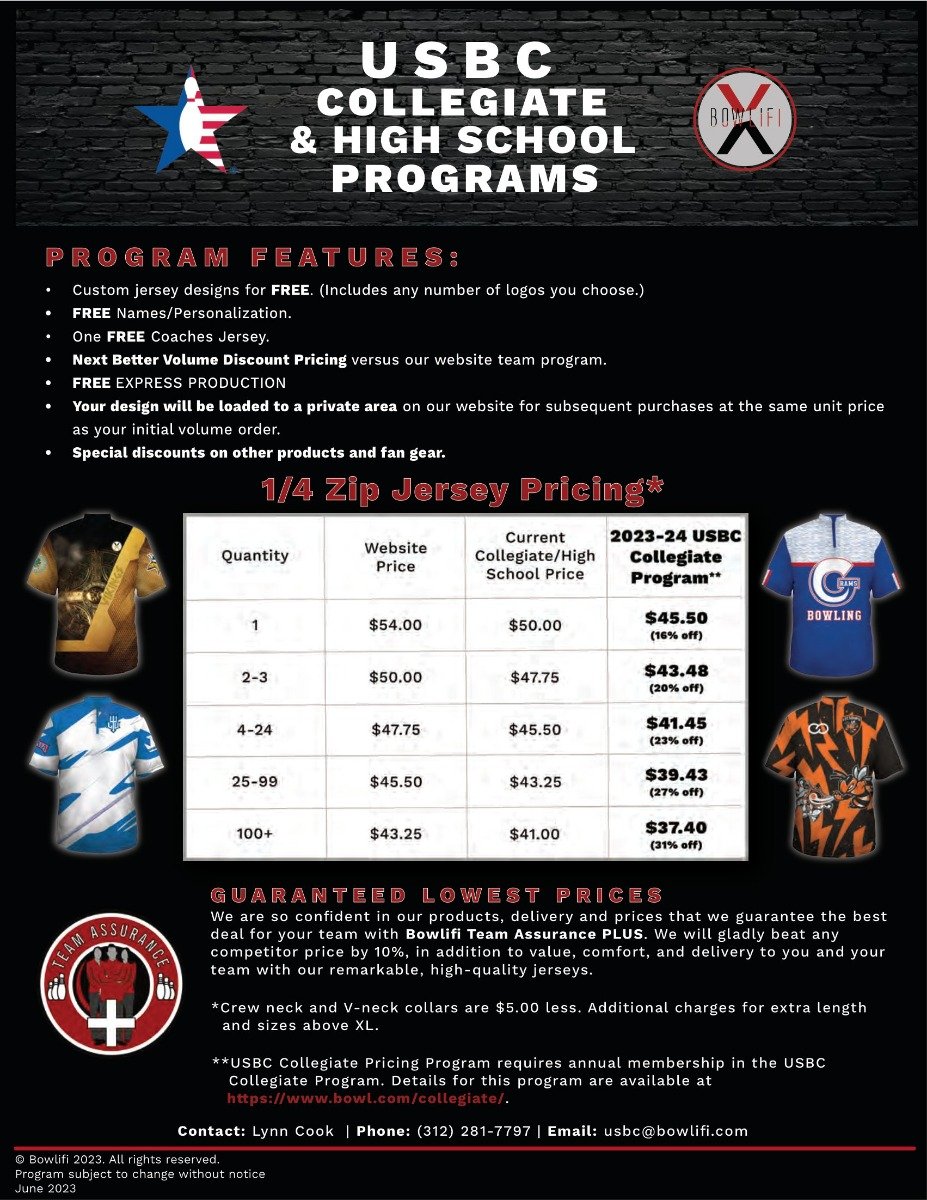Bowlifi 2020-21 USBC Collegiate Program